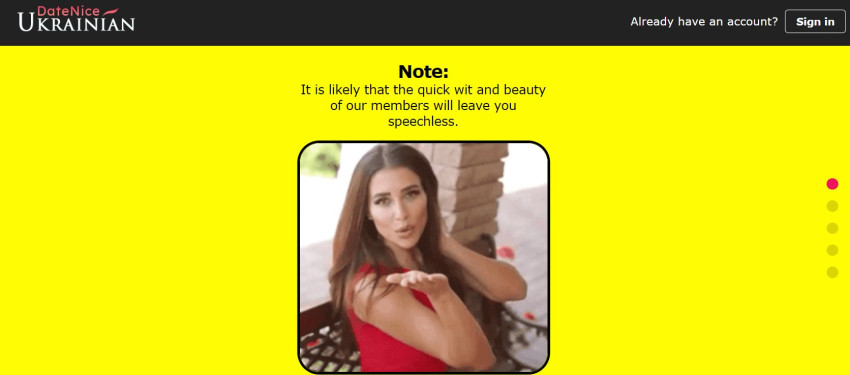 DateNiceUkrainian.com